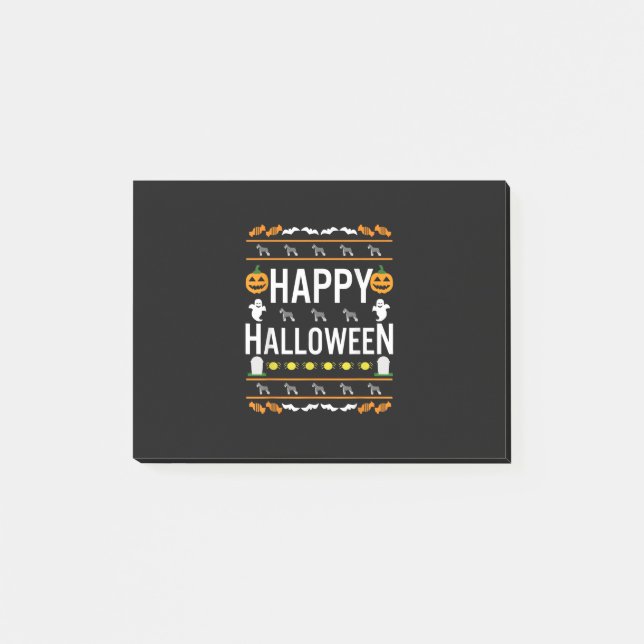 Post-it® Halloween Lazy Ugly Costume Dog T-shirt. (Devant)