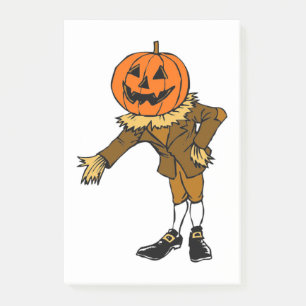 POST-IT® HALLOWEWEEN TÊTE CITROUILLE SCARECROW PILGRIM