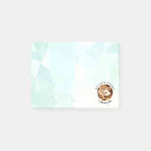 Post-it® HammyVille - Hamster mignon avec citation motivati