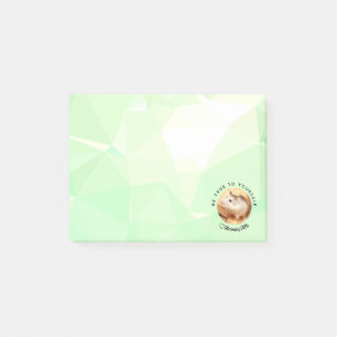 Post-it® HammyVille - Hamster mignon avec citation motivati