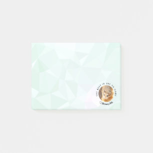 Post-it® HammyVille - Hamster mignon avec citation motivati