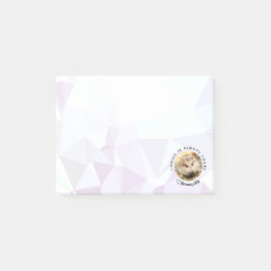Post-it® HammyVille - Hamster mignon avec citation motivati