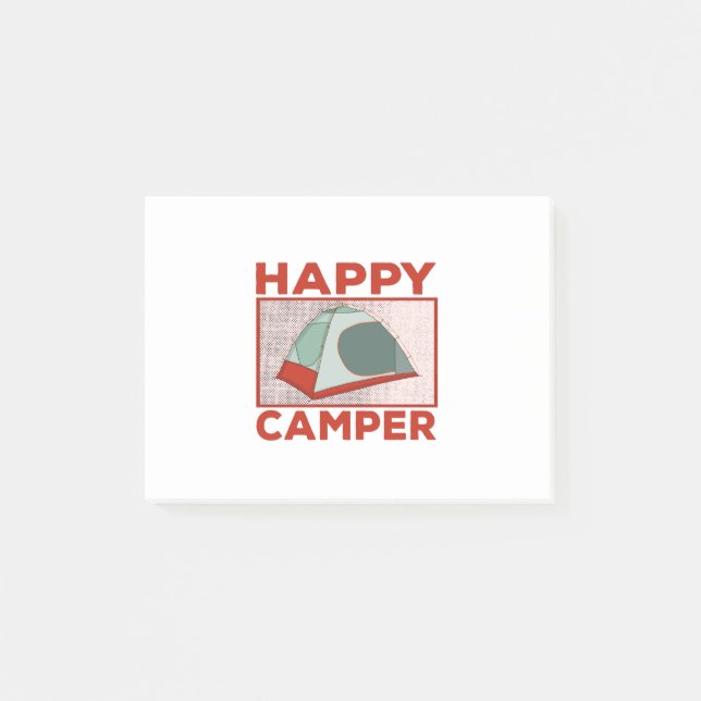 Post-it® Happy Camper (Devant)