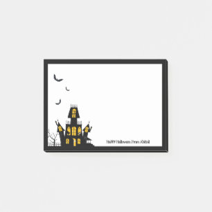 Post-it® Happy Halloween Maison personnalisée