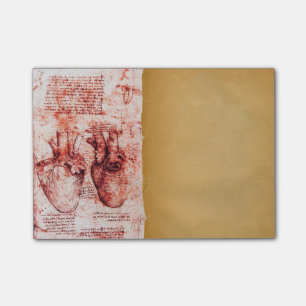 Post-it® Heart Et Ses Bateaux De Sang Parchemin Médicale Ro