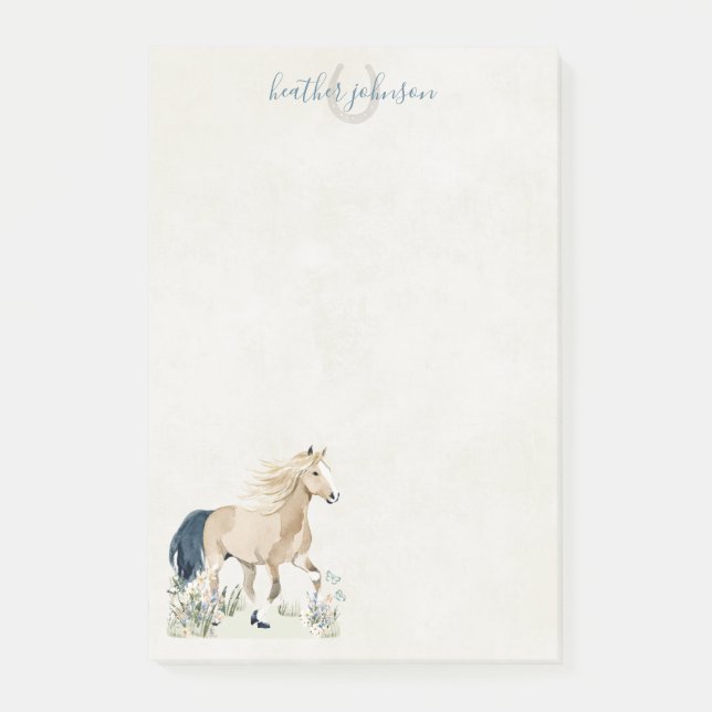 Post-it® Hearthlight Notes Prairie & Crinière Notes (Devant)