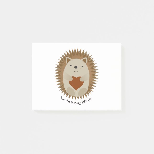 Post-it® Hedgehug Hedgehog (Devant)