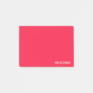 Post-it® Heliconia red color
