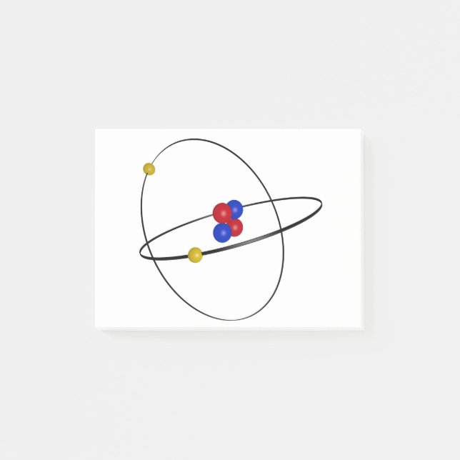 Post-it® Helium Atom (Devant)