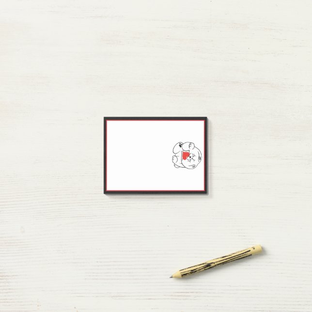 Post-it® HELLO KOKORO Chow chien (Sur un bureau)