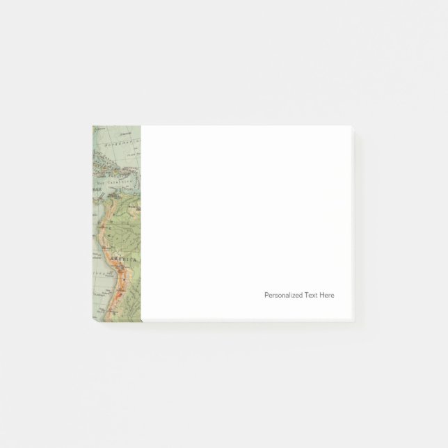 Post-it® Hémisphères 12 physiques (Devant)