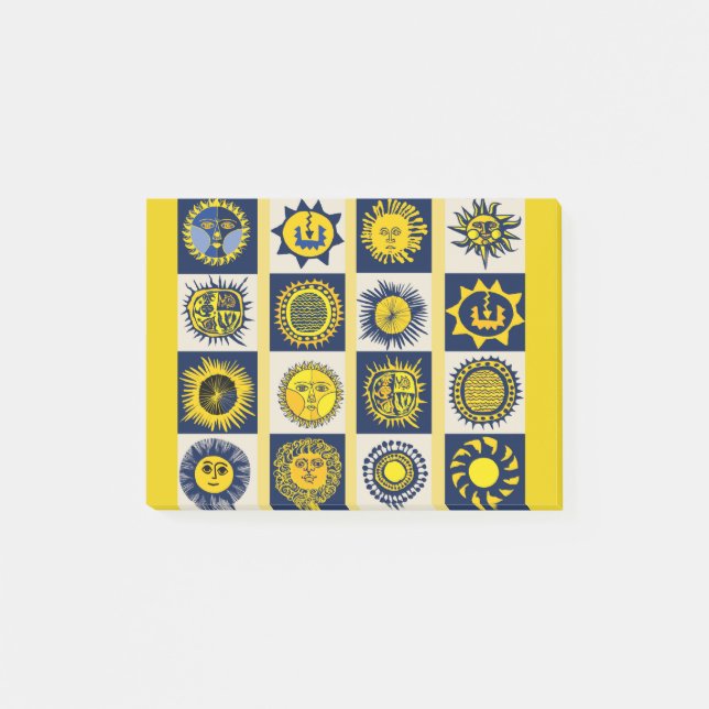 Post-it® Here Comes the Sun (Devant)