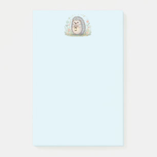 Post-it® Hérisson mignon avec lanterne