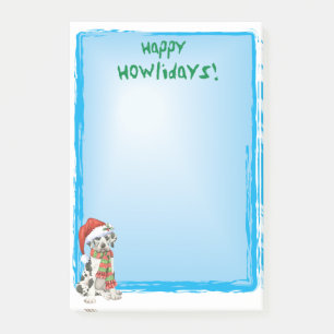 Post-it® Heureux Howlidays Great Dane