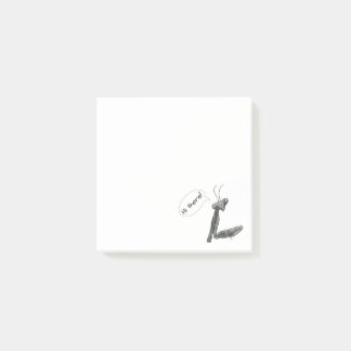Post-it® Hi there Praying Mantis