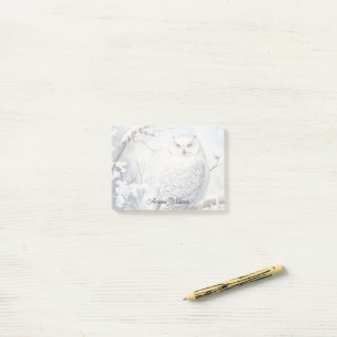 Post-it® Hibou blanc