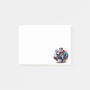 Post-it® Hip Hop Panda Football de Soccer Été Sports