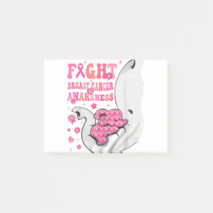 Post-it® Hippie Groovy Women Fight Breast Cancer Survivor E