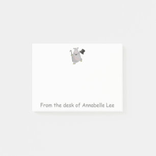 Post-it® Hippo dansant