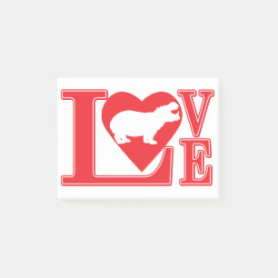 POST-IT® HIPPO-LOVE