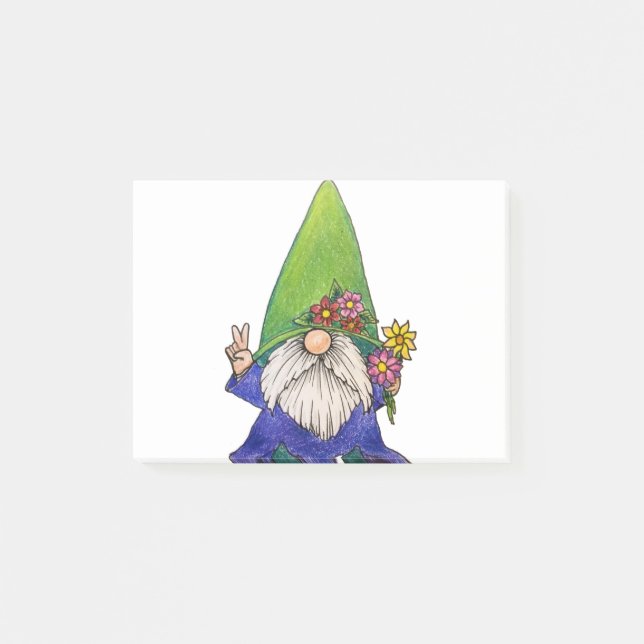 Post-it® Hippy Jour Gnome (Devant)