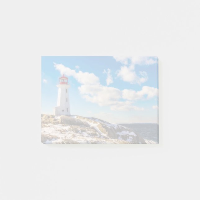Post-it® Hiver du phare | en crique de Peggy, la (Devant)