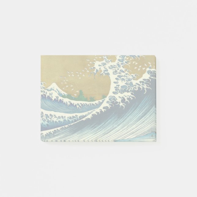 Post-it® Hokusai Big Wave Japon Art japonais (Devant)
