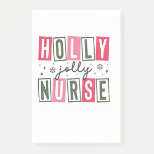 Post-it® Holly Jolly Infirmière Noël Noël Noël Noël Noël No