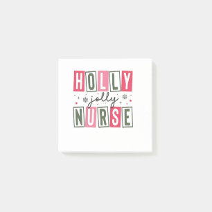 Post-it® Holly Jolly Infirmière Noël Noël Noël Noël Noël No