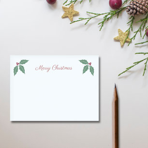 Post-it® Holly & Joyeux Noël