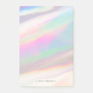 Post-it® Holographique Iridescente Opal Gemstone Personnali