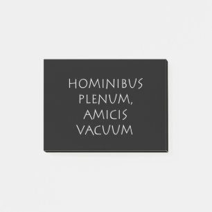 Post-it® Hominibus plenum amicis vide
