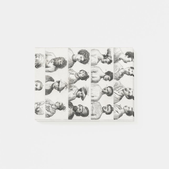 Post-it® homme, merveille, vengeur, homme de fer, portrait (Devant)