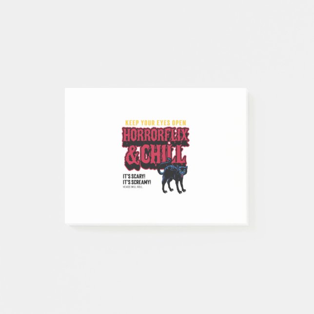 Post-it® Horrorflix Et Chaleur (Devant)