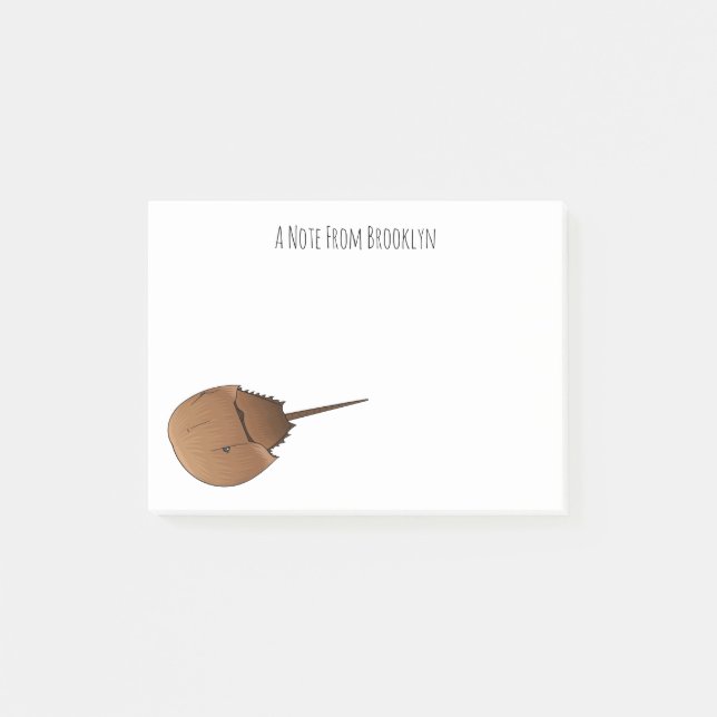 Post-it® Horseshoe crab (Devant)