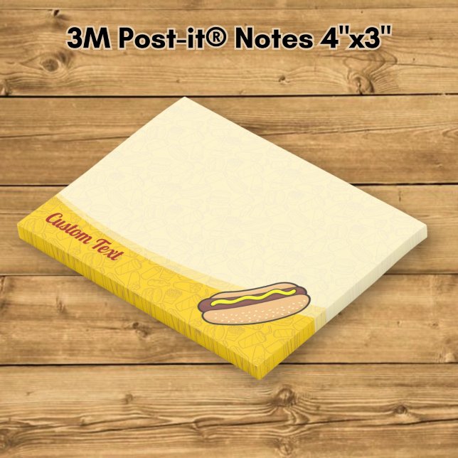 Post-it® Hot-dog (Créateur téléchargé)