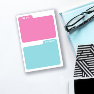 Post-it® Hot Rose & Turquoise À Faire & À Acheter