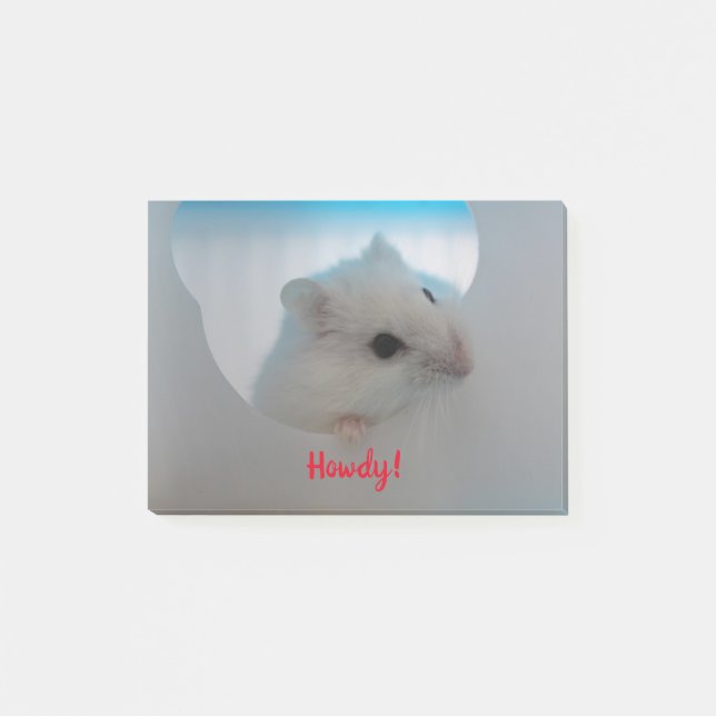 Post-it® Howdy Hamster (Devant)