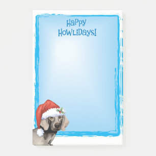 Post-it® Howlidays heureux Weimaraner