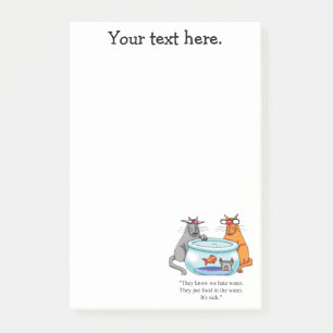 Post-it® Humour drôle de chat