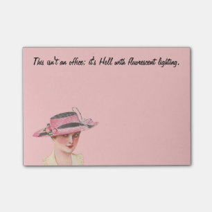Post-it® Humour vintage drôle de bureau
