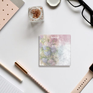 Post-it® Hydrangea Aquarelle Mélange Monogramme