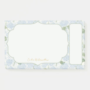 Post-it® Hydrangea Floral Chic Grand-mère Personnalisable