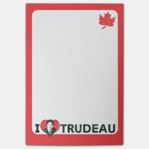 Post-it® I coeur Trudeau
