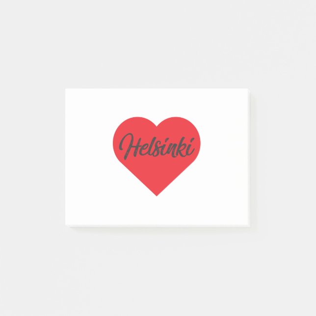 Post-it® I Love Helsinki - Finlande (Devant)