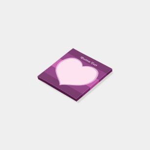 Post-it® Icône Coeur plat
