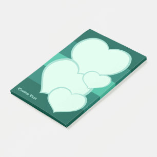 Post-it® Icône Coeur plat