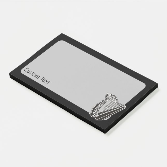 Post-it® Icône Harpe (Incliné)