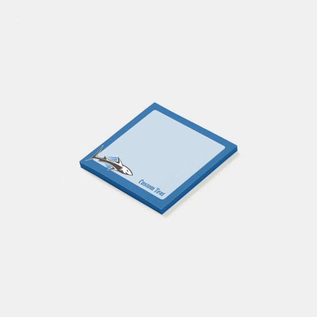 Post-it® Icône Tribale Requin 1 (Incliné)