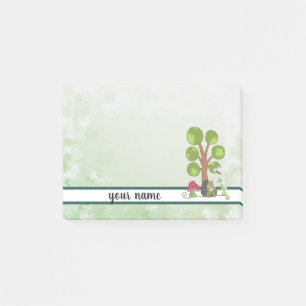 Post-it® Igel sous l'arbre